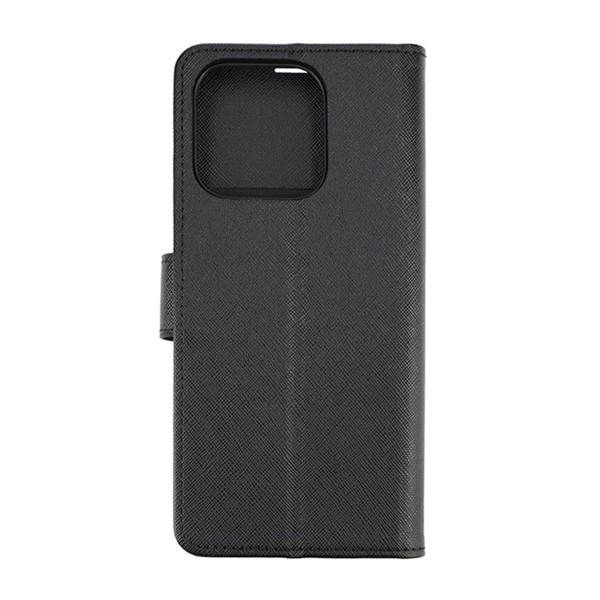 Xiaomi Redmi 12c Plånboksfodral med Stativ - Svart
