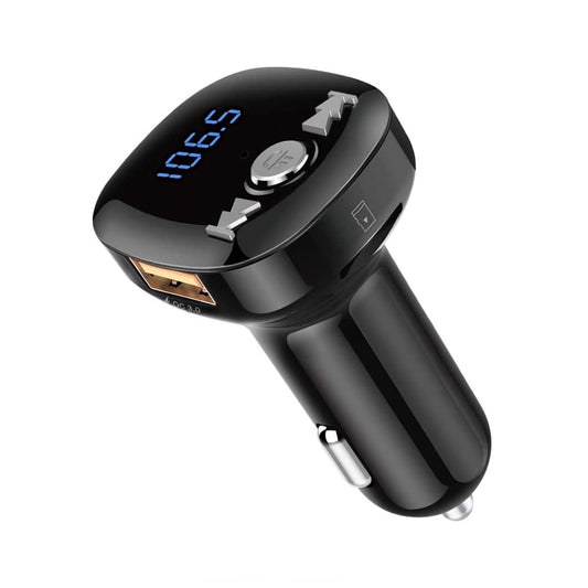 FM Transmitter with Bluetooth and Fast Charger