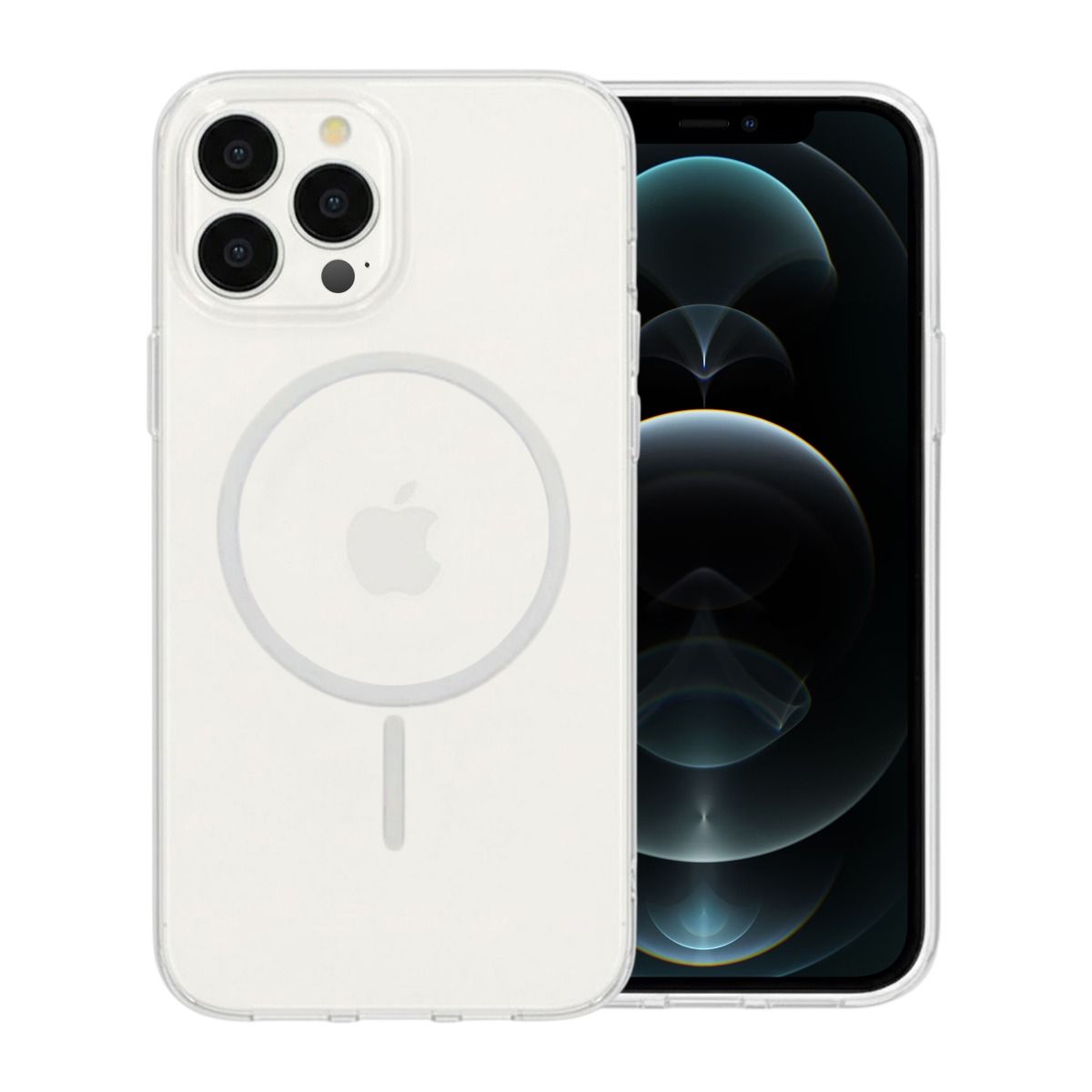 Magsafe Skal för iPhone 12 och 12 Pro - Transparent