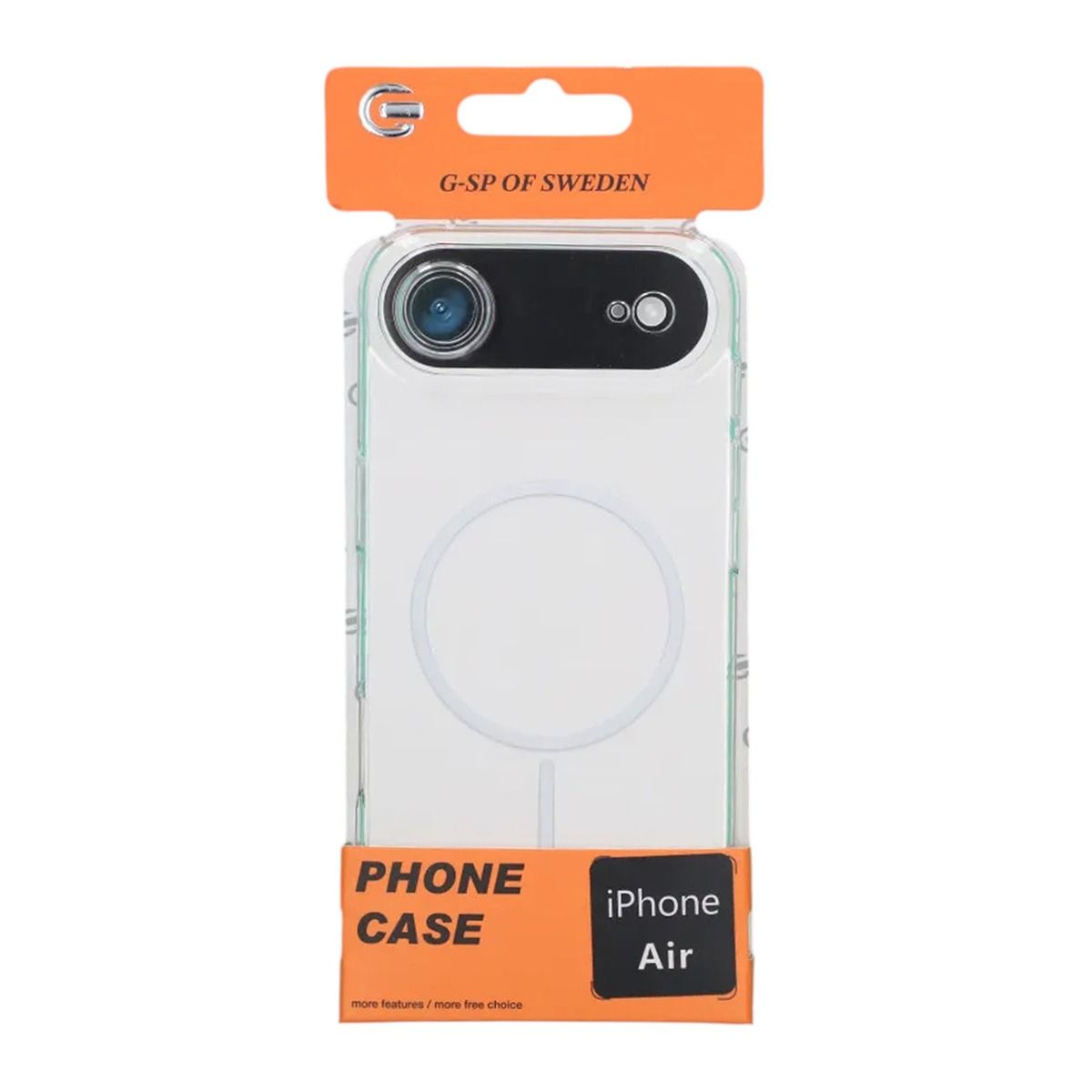Full Coverage PC Thin Ring Magneticfor iPhone Air
