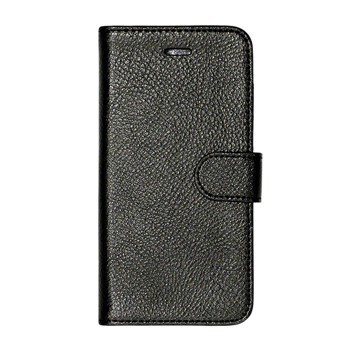 iPhone 6/6S Plånboksfodral Läder med Stativ - Svart