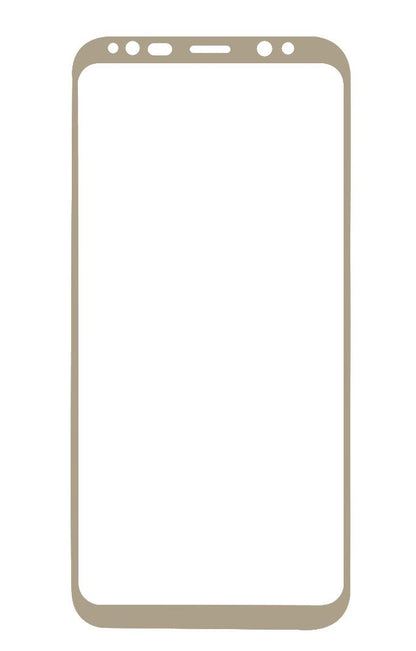 Screen Protector Samsung S8 Plus - Tempered Japan Glass Gold