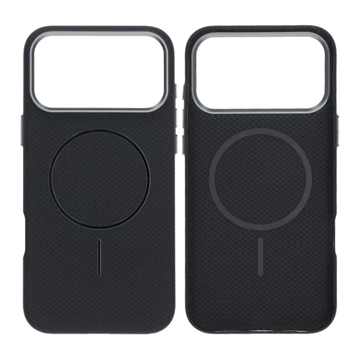 Aramid Fiber Mobile Case for iPhone 17 Pro - Black