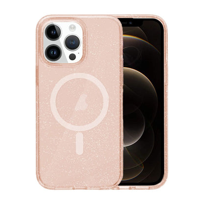 iPhone 12/12 Pro Mobilskal Glitter Magsafe - Guld