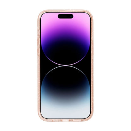 iPhone 14 Pro Mobilskal Glitter Magsafe - Guld