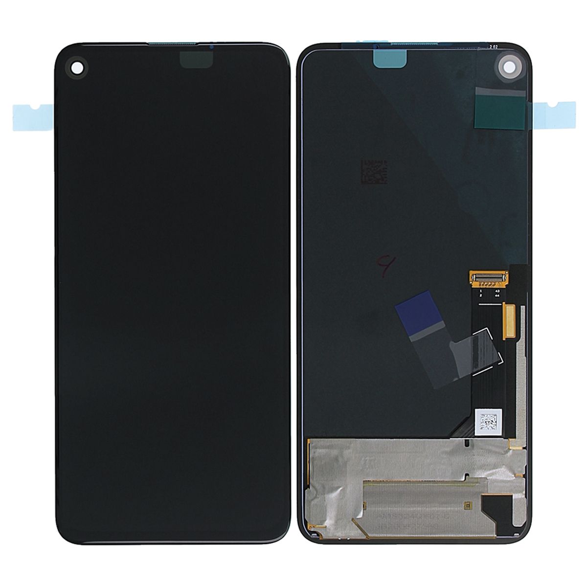 Google Pixel 4A 5G Skärm med LCD Display Original - Svart