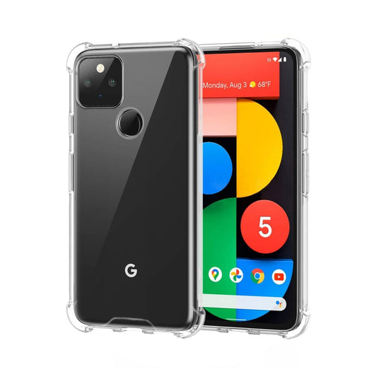 Shockproof Phone Case Google Pixel 5 - Transparent