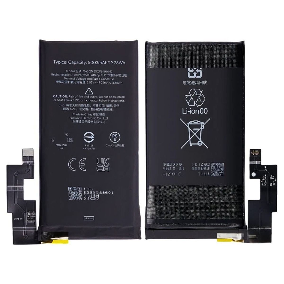 Google Pixel 6 Pro Internal Battery (G63QN, 5003mAh)