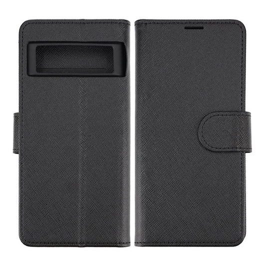 Google Pixel 7 Wallet Case with Stand - Black