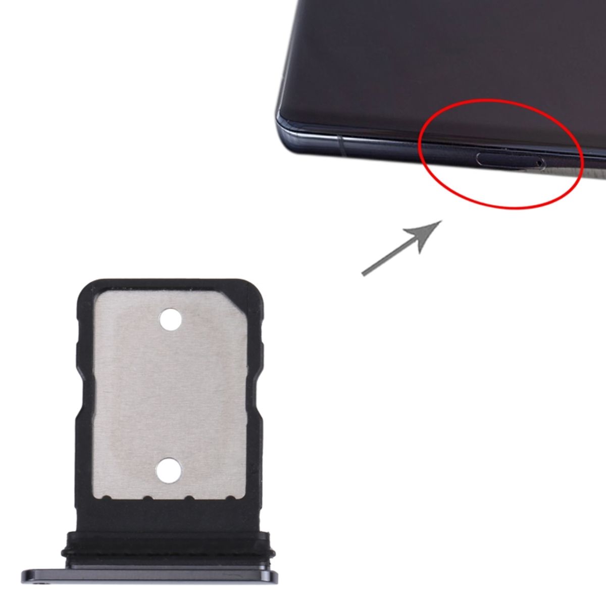 Google Pixel 8 Pro SIM Card Holder - Black