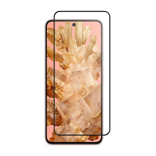 Google Pixel 8 Screen Printing Full Protector Black  Bulk