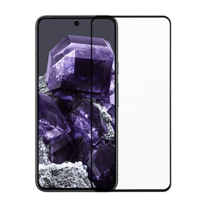 Google Pixel 8 Screen Printing Full Protector Black  Bulk