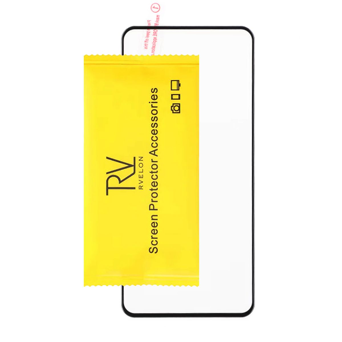 Google Pixel 8 Screen Printing Full Protector Black  Bulk