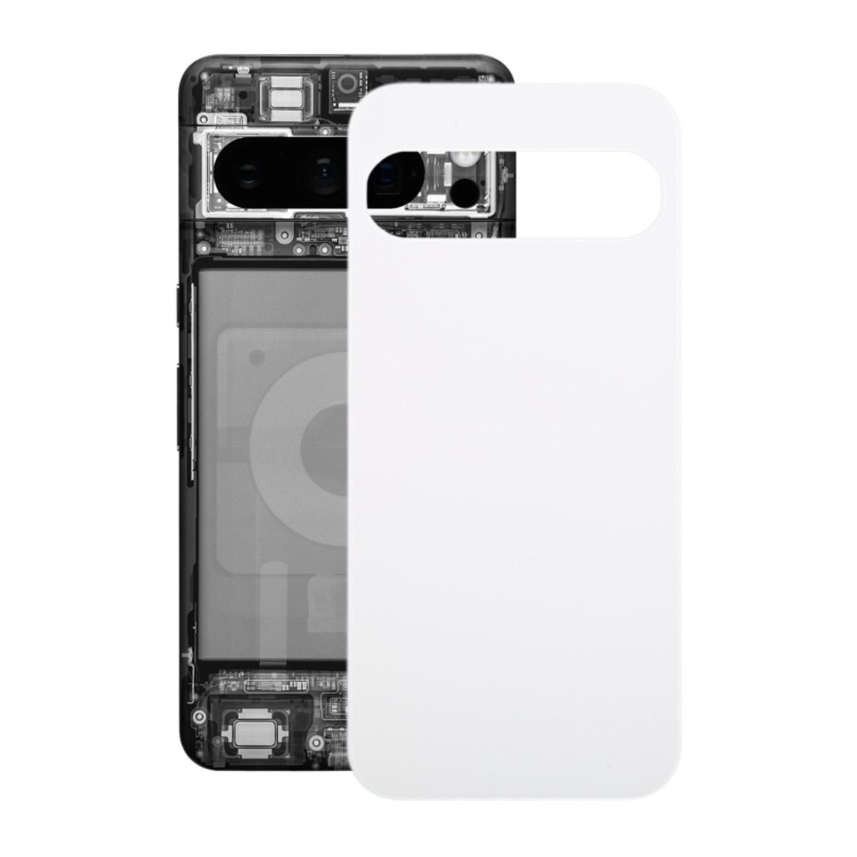 Google Pixel 9 Baksida - Vit