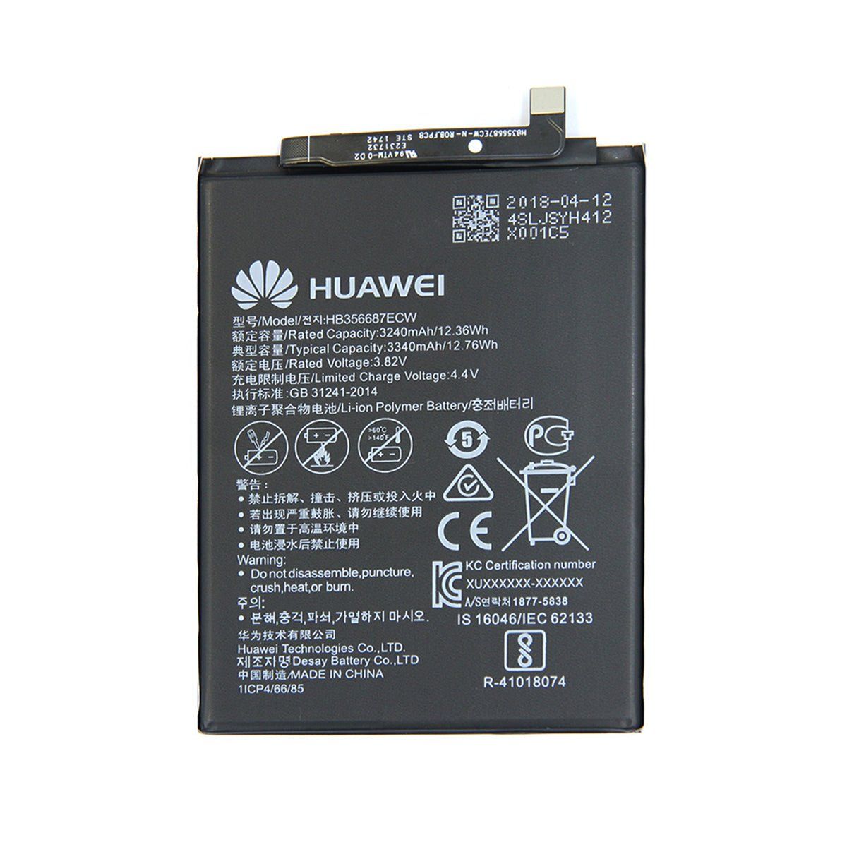 Batteri Original Huawei P Smart Plus/ Mate10 Lite/ P30 Lite