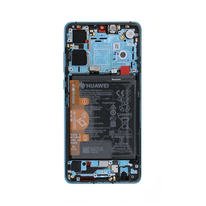 Huawei P30 New Version Screen with LCD Display and Battery Original - Aurora Blue