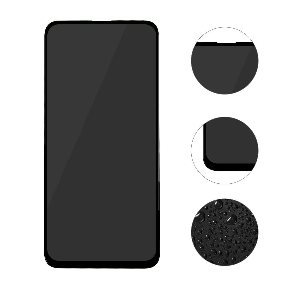 Huawei P Smart Z Skärm/Display OEM - Svart