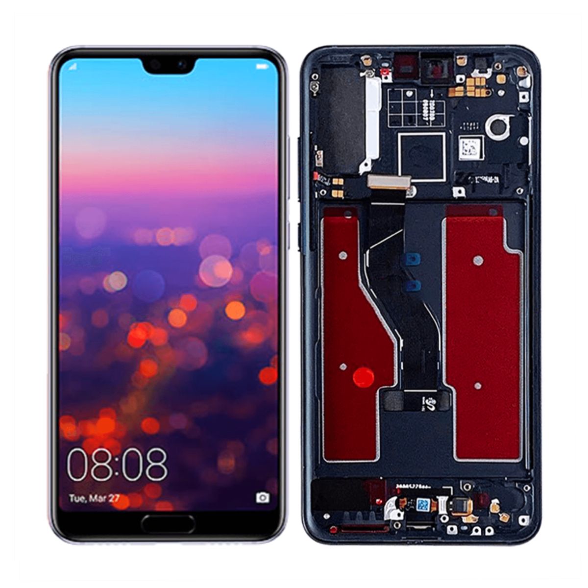 Huawei P20 Pro Skärm med LCD Display OEM - Svart