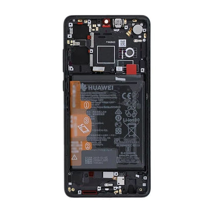 Huawei P30 (New Version) Skärm med LCD Display + Batteri Original - Svart