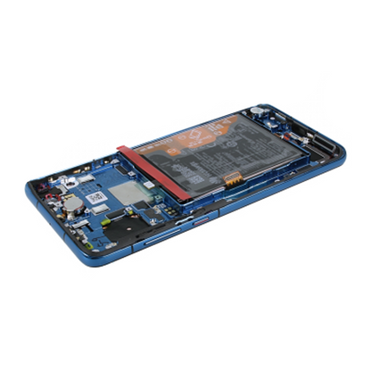 Huawei P40 Screen with LCD Display and Battery Original - Blue