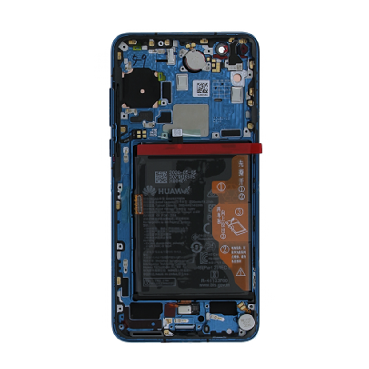 Huawei P40 Screen with LCD Display and Battery Original - Blue