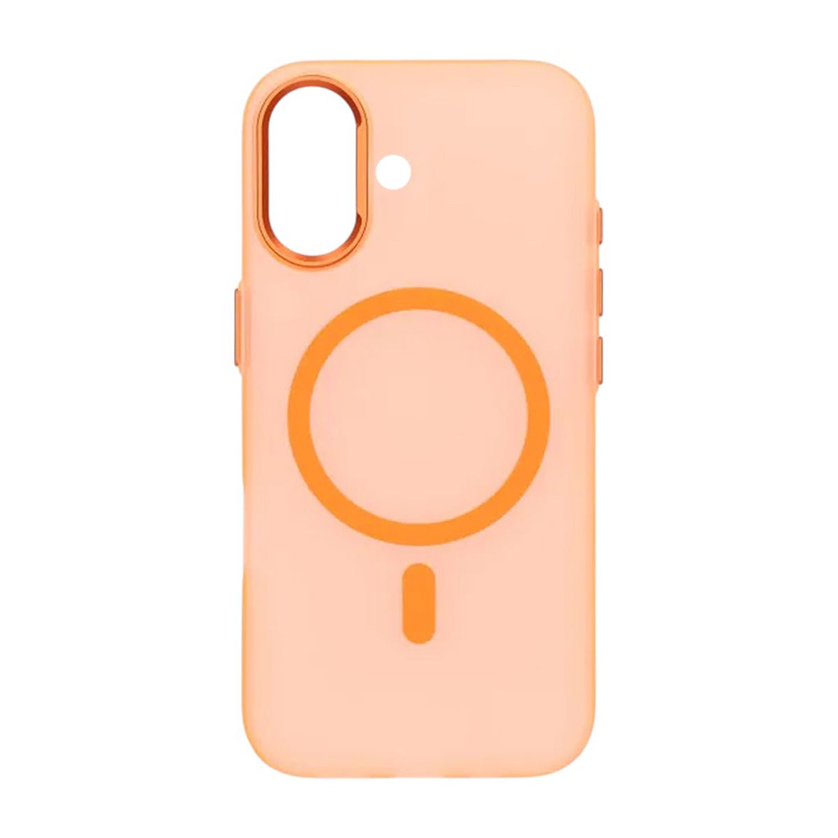 Mobilskal Stöttåligt med Kameraskydd för iPhone 17 - Orange