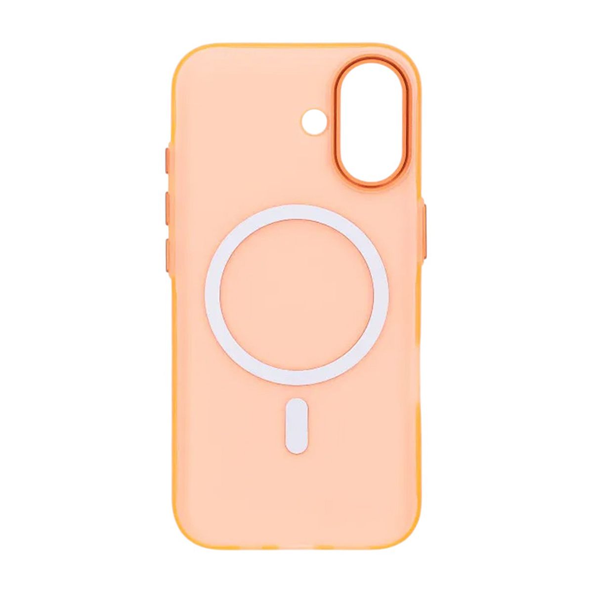 Mobilskal Stöttåligt med Kameraskydd för iPhone 17 - Orange