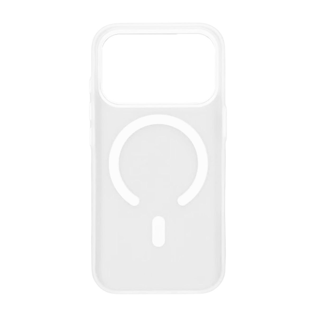 Mobilskal med kameraskydd för iPhone 17 Pro Max - Frostat Vit