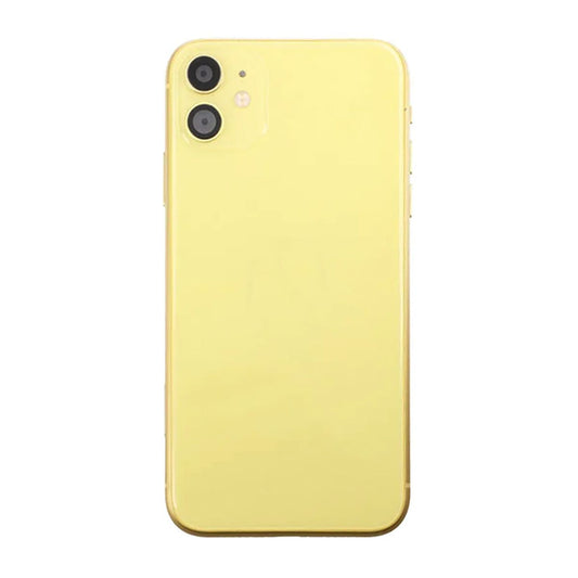 iPhone 11 Back Cover Complete OEM Yellow With Small Parts