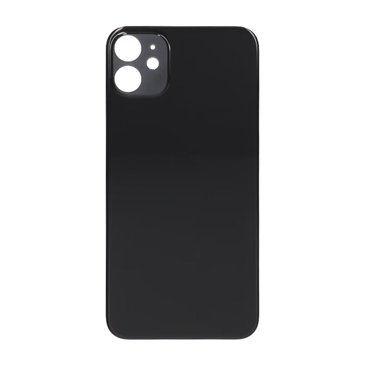 iPhone 11 Baksida Glas med Självhäftande tejp - Svart