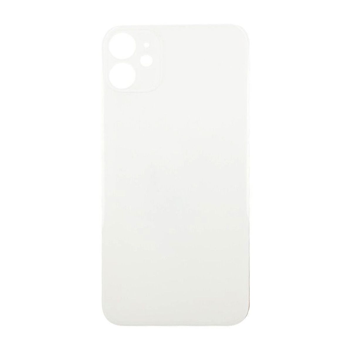 iPhone 11 Baksida Glas med Självhäftande tejp - Vit