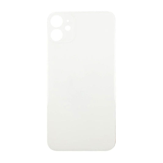 iPhone 11 Baksida Glas med Självhäftande tejp - Vit