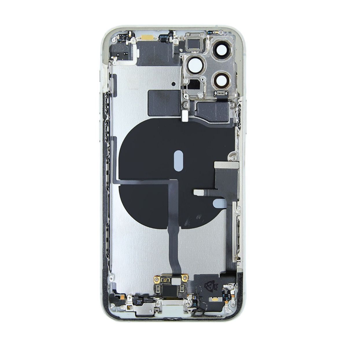 iPhone 11 Pro Back Cover with Full Frame - White