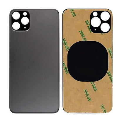 IPhone 11 Pro Back Cover glass OEM with adhesive Black