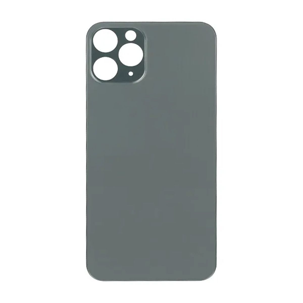IPhone 11 Pro Back Cover glass Original OEM Green Big Camera Hole Size) with adhesive
