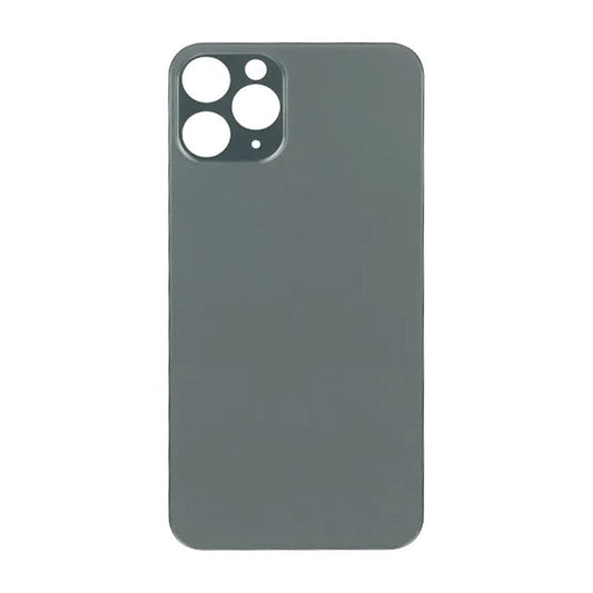 IPhone 11 Pro Back Cover glass Original OEM Green Big Camera Hole Size) with adhesive