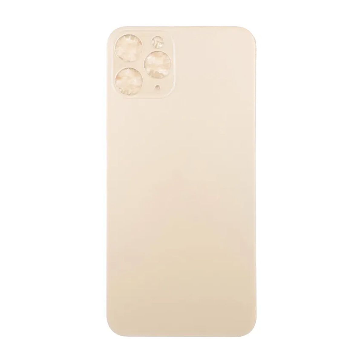 iPhone 11 Pro Baksida Glas med Självhäftande tejp - Guld
