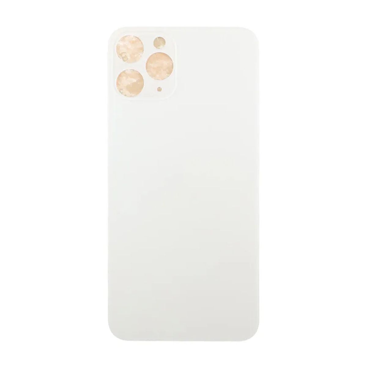 iPhone 11 Pro Baksida Glas med Självhäftande tejp - Vit