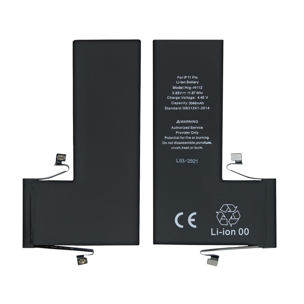 iPhone 11 Pro Batteri Hög Kvalite