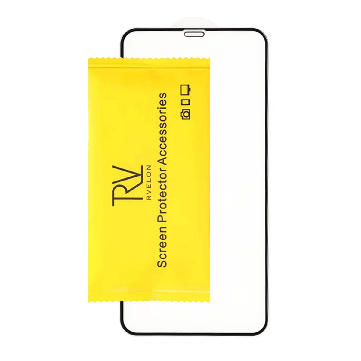 Screen Protector iPhone 11 Pro Max/XS Max- 3D Tempered Glass Black