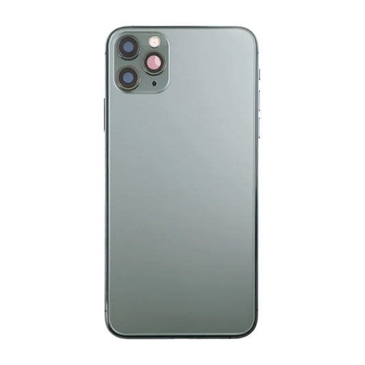 iPhone 11 Pro Max  Back Cover Complete OEM Green With Small Parts
