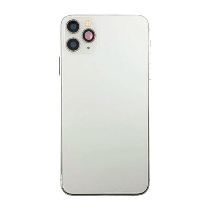 iPhone 11 Pro Max  Back Cover Complete OEM  Silver With Small Parts