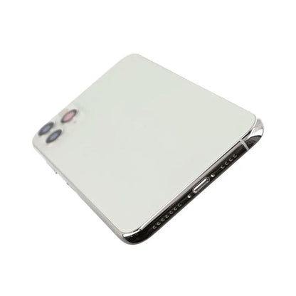 iPhone 11 Pro Max  Back Cover Complete OEM  Silver With Small Parts