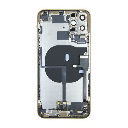 iPhone 11 Pro Max Back Cover with Full Frame - Gold