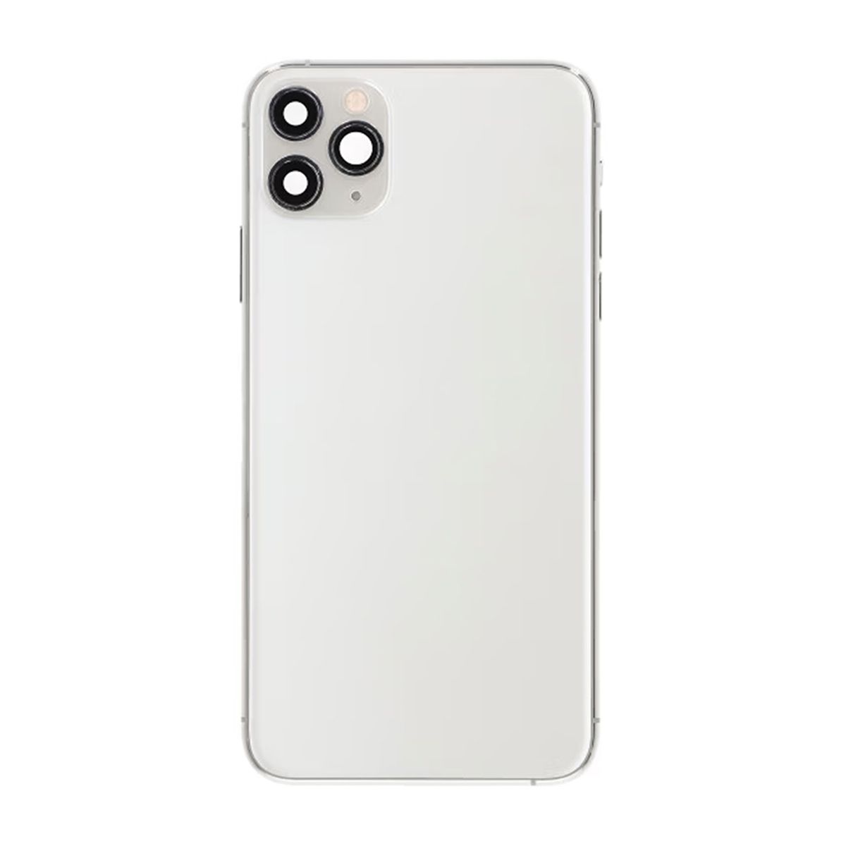 iPhone 11 Pro Max Back Cover with Full Frame - White