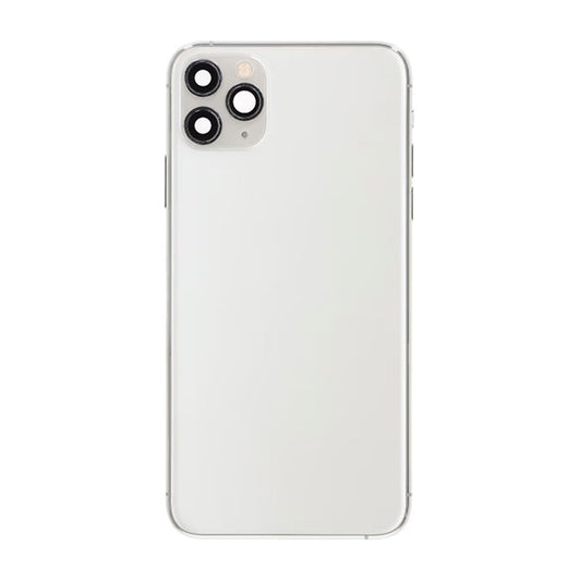 iPhone 11 Pro Max Back Cover with Full Frame - White