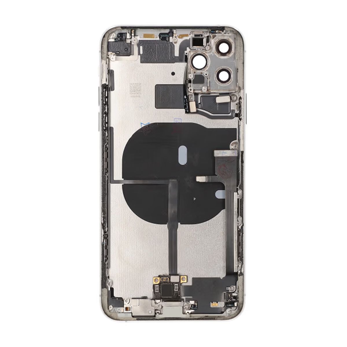 iPhone 11 Pro Max Back Cover with Full Frame - White