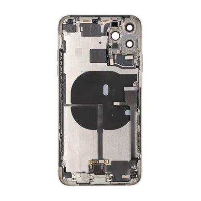 iPhone 11 Pro Max Back Cover with Full Frame - White