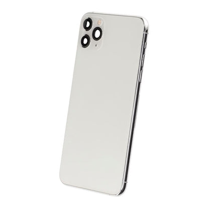 iPhone 11 Pro Max Back Cover with Full Frame - White