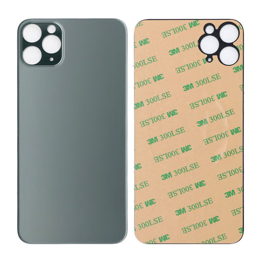 IPhone 11 Pro max Back cover OEM with adhesive Green